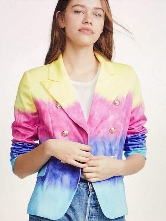 Lioness Jackets & Blazers - Lioness Palermo Blazer Tie Dye Size XS